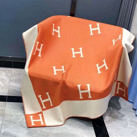 hermes blanket dupe orange|hermes throw blanket etsy.